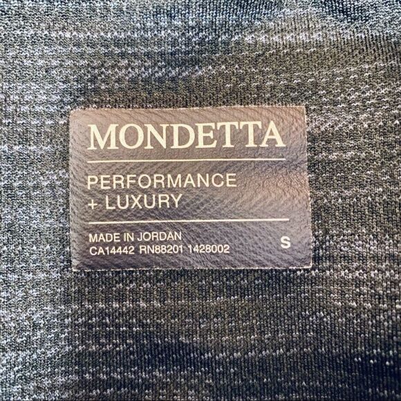 NWOT Mondetta grey brushed jacquard eco legging S - Picture 5 of 6